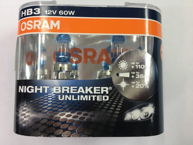 Лампы Osram Night Breaker Unlimited (2 шт.)