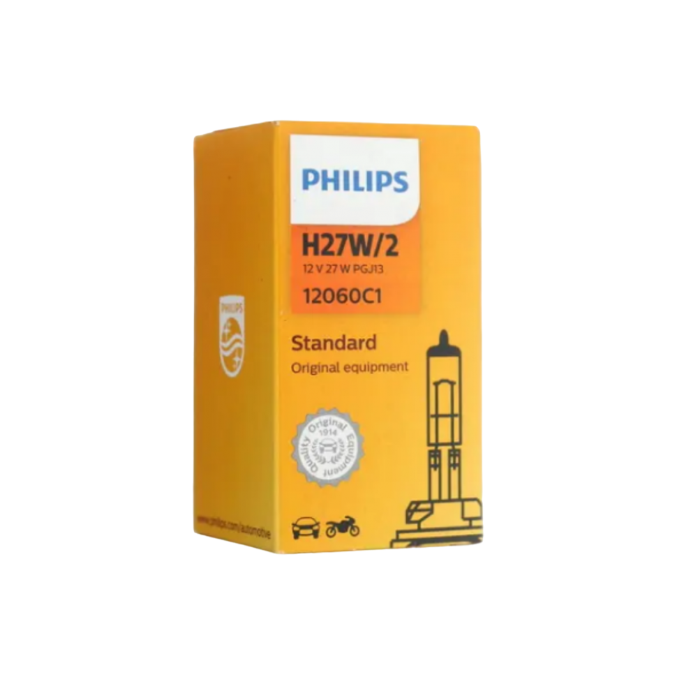 Галогенная лампа Philips Vision 12060C1 / H27 / PGJ13 / 3000K / 25Лм / 27Вт / теплый белый
