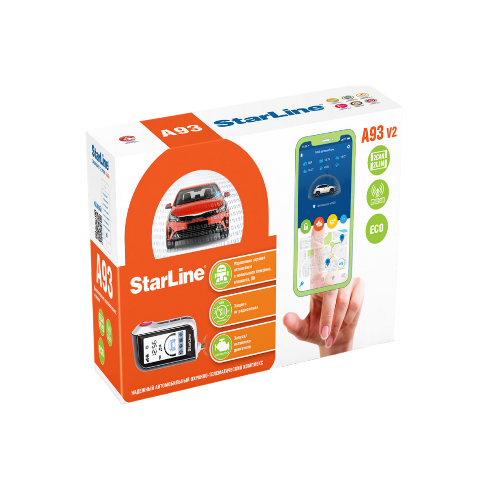 StarLine А93 v2 2CAN+2LIN LTE ECO
