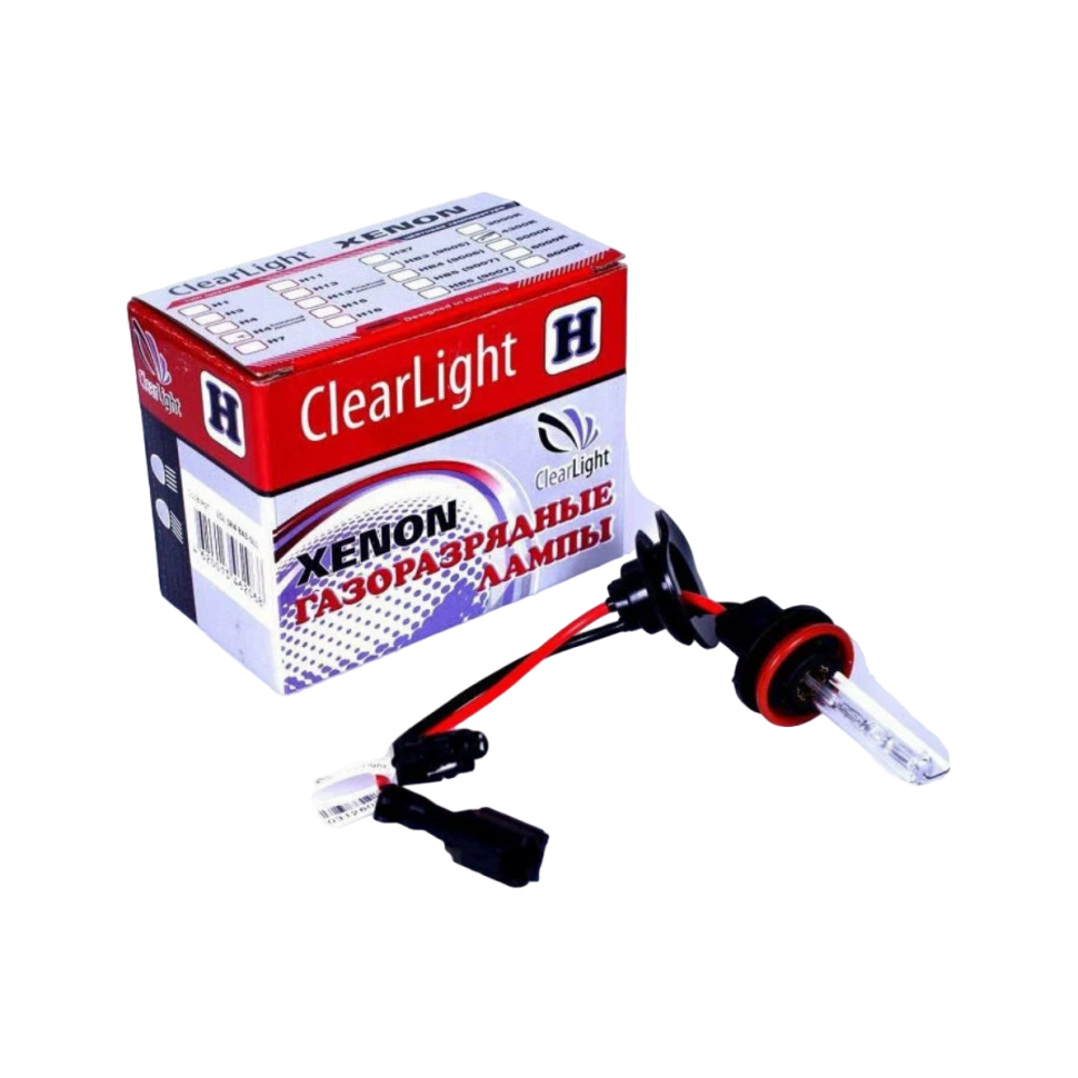 Ксеноновая лампа Clearlight / Н1 / P14.5s / 4300K / 3100Лм / 30Вт / теплый белый