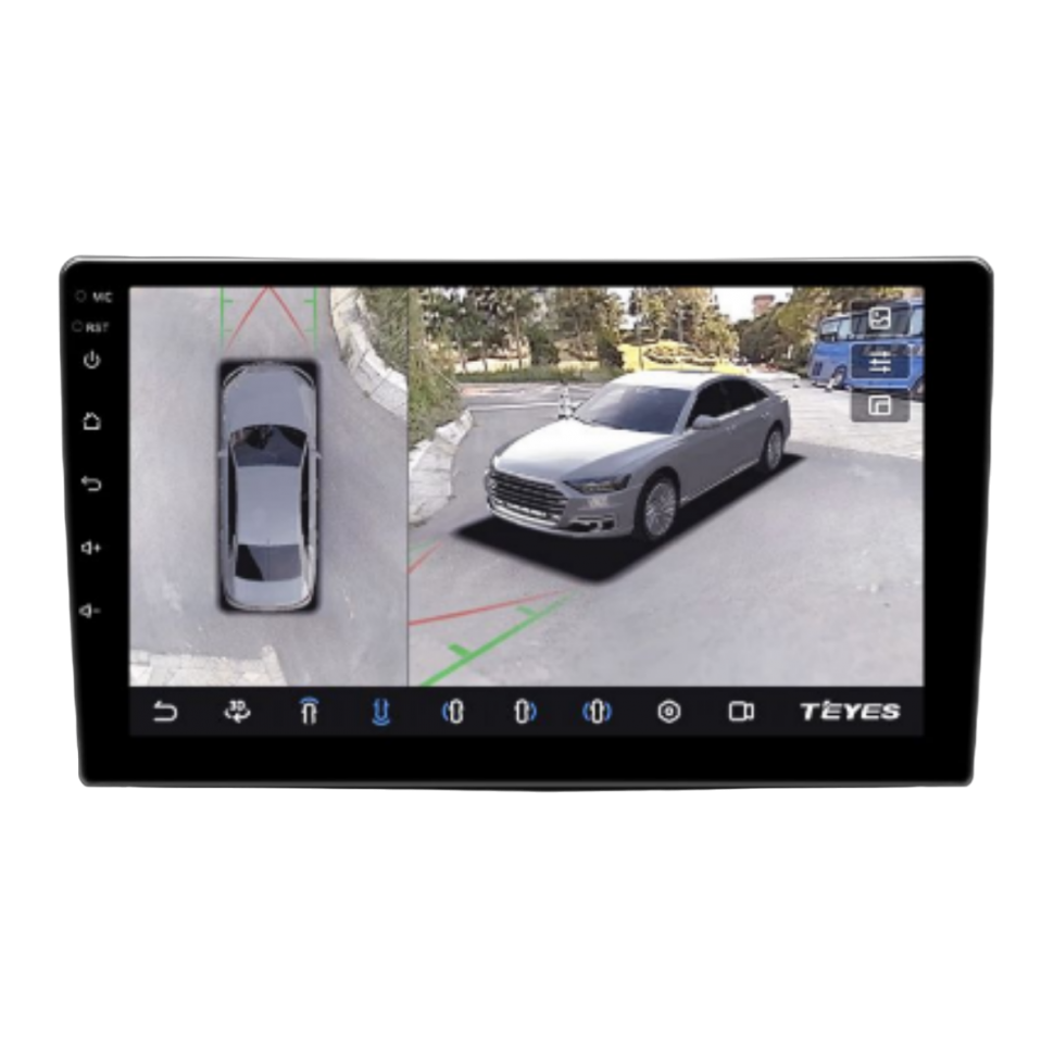Teyes CC3 2K-Display 128-6 10,36" 3D 360°