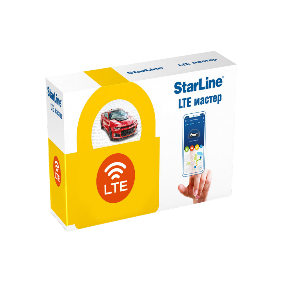 Интерфейс StarLine LTE (4G) Мастер