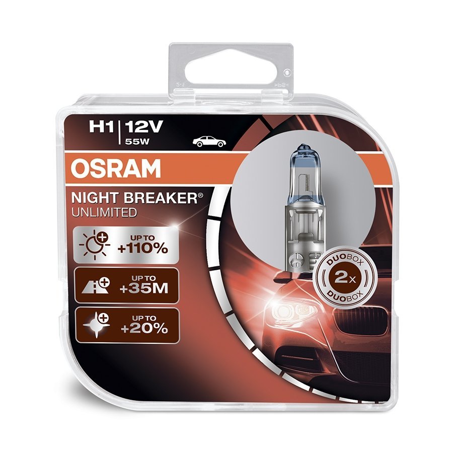 Лампа Osram Night Breaker Unlimited (2 шт.)
