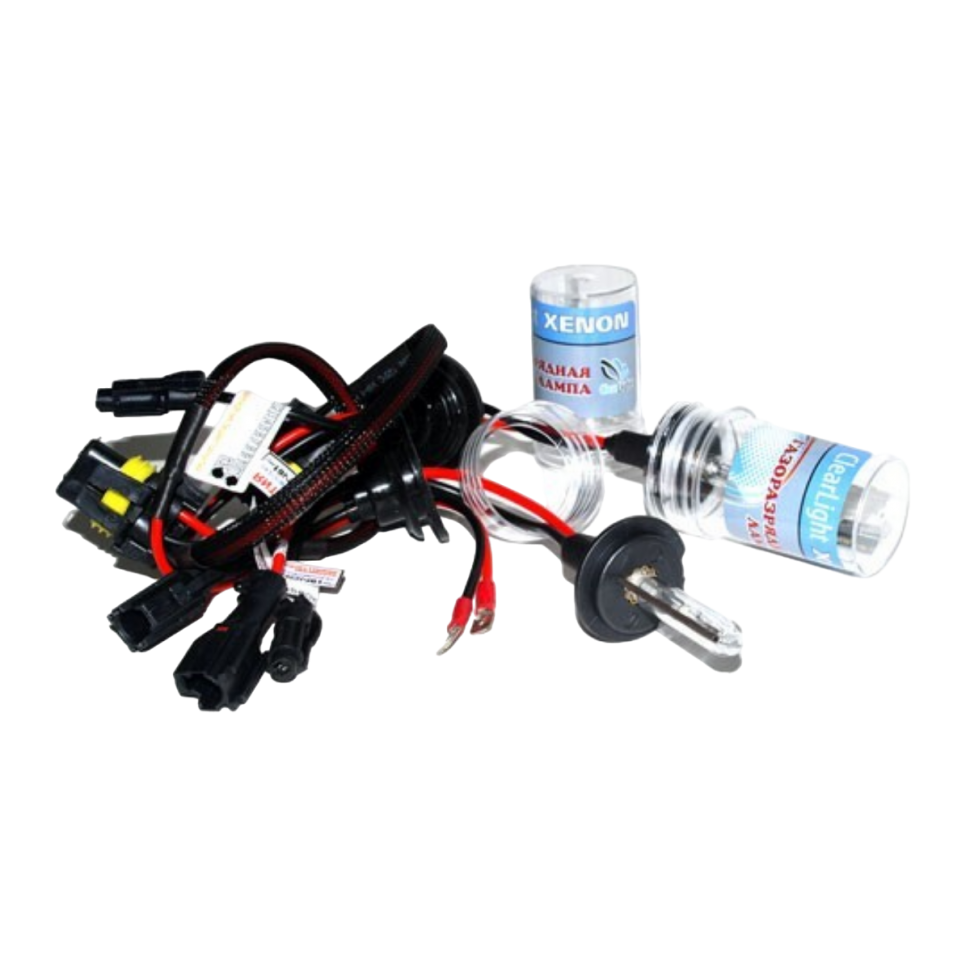 Ксеноновая лампа Clearlight / Н7 / PX26d / 6000K / 2600Лм / 35Вт / холодный белый